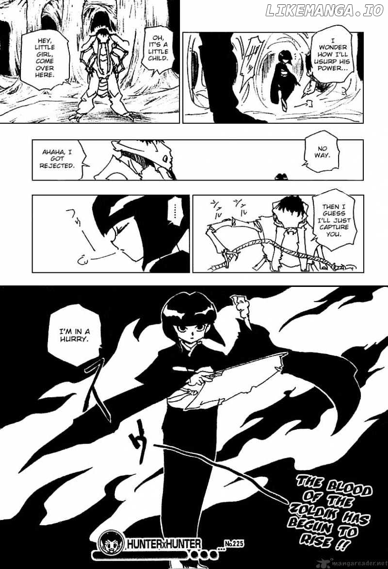 Hunter x Hunter, Chapter 225 image 15